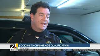 Struthers Police looking to change age qualification for recruitment