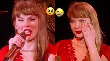 Taylor Swift CRIED before the last show of The Eras Tour
