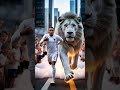 Messi Ronaldo Neymar Mbappé With Lions Epic UHD 8K Football Fantasy Ronaldo Messi mp3