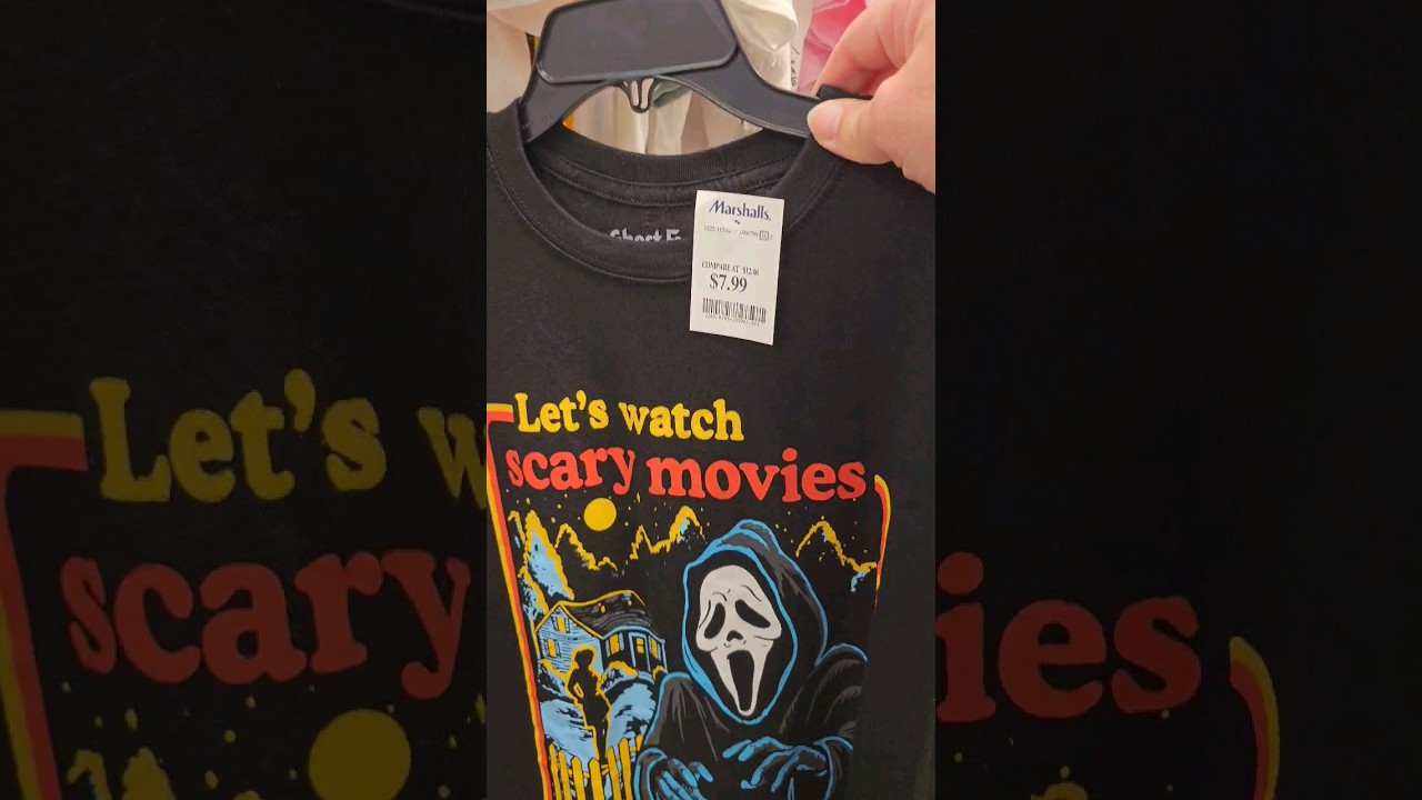 Ghostface shirt found at Marshalls 