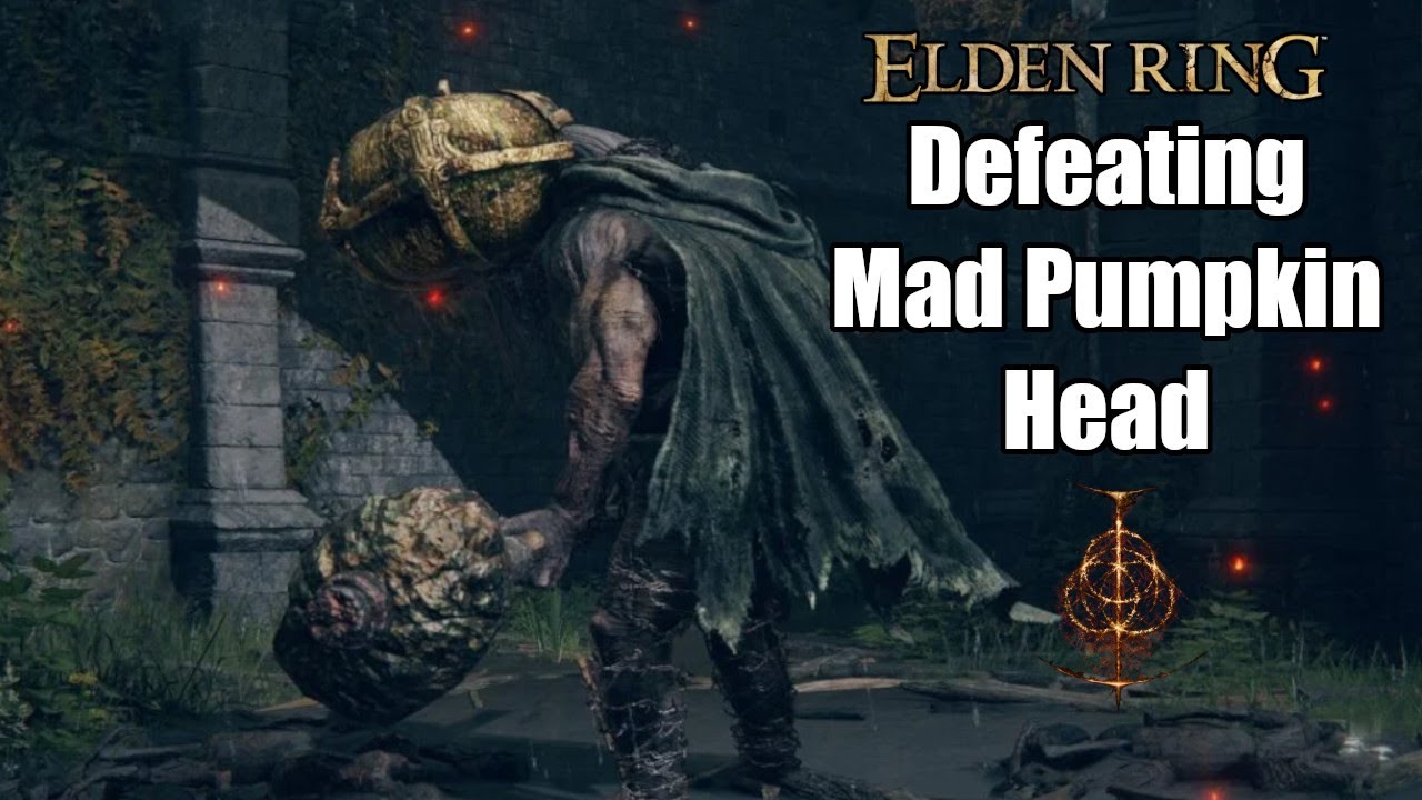 Defeating My First Ever Boss In Elden ring - Mad Pumpkin Head - YouTube
