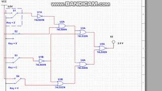 VIDEO SIMULATION PART B (LAB 5 LOGIC GATES)