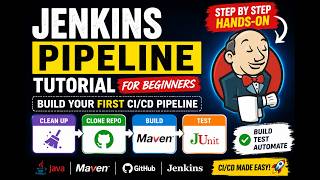 Jenkins Pipeline Tutorial for Beginners | Build Your First CI/CD Pipeline