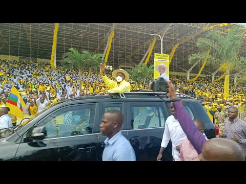 Here S How Gen M7 Arrived For His Kololo Post Nomination Event