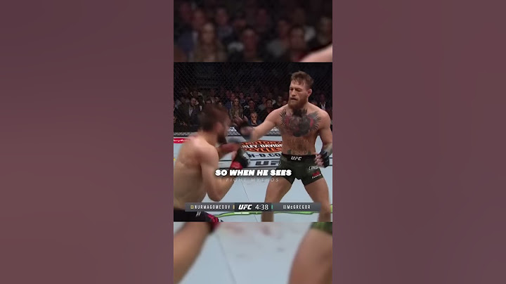 How Khabib Dropped Conor Mcgregor