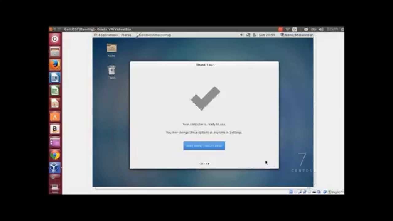 install centos 7 on virtualbox windows 10