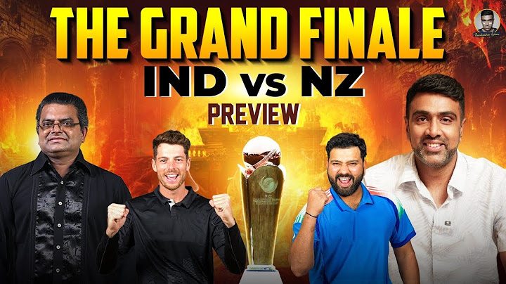 People's Champion vs Cerebral Assassin: India vs NZ Preview | Champions Trophy | Final Duel