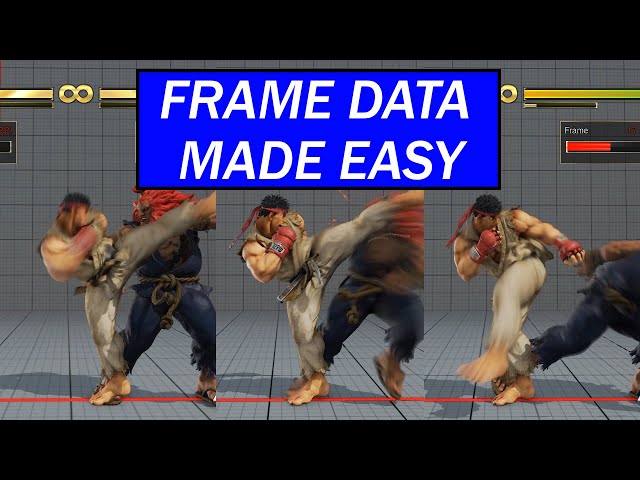 RYU FRAME DATA, STREET FIGHTER 6