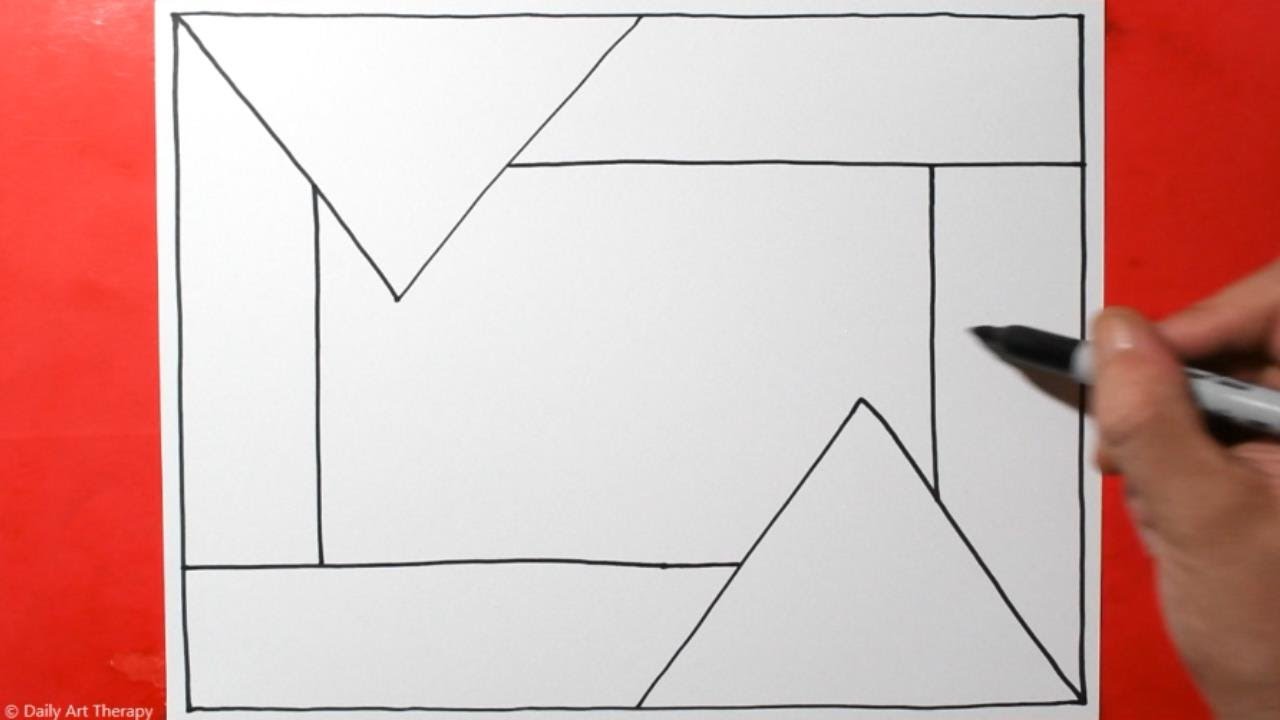 Daily Line Illusion | Out of This World 3D Spiral Drawing / Satisfying Abstract Pattern /Art Therapy