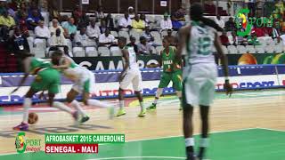 SENEGAL VS MALI AFRO BASKET 2015 CAMEROUNE