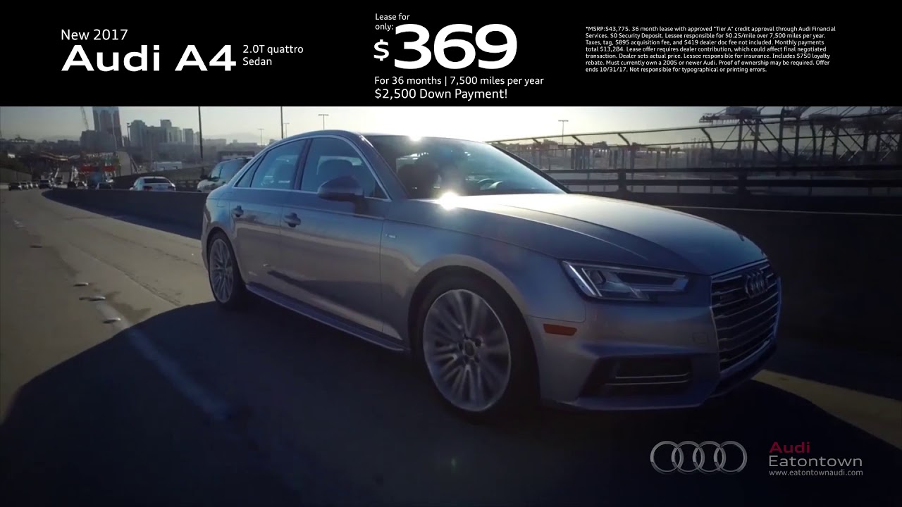 Audi A4 Special Features