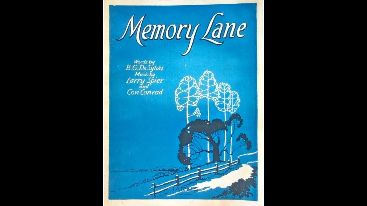 Memory Lane (1924)