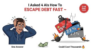 I Asked 4 AIs How To Get Out of Debt Fast — The Difference Could Cost You Thousands