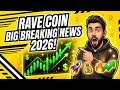 Rave Coin Going on Moon 😍 | Ravedao Coin News Today | Rave Token Price Prediction