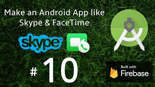 How to Create Video Call App in Android Studio - Firebase Video Chat Android - Skype Clone App screenshot 5