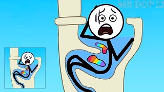 Tricky Life (WEEGOON) Part 1 - All Levels - Funny Stickman - ( Android, iOS) Gameplay Walkthrough. screenshot 2