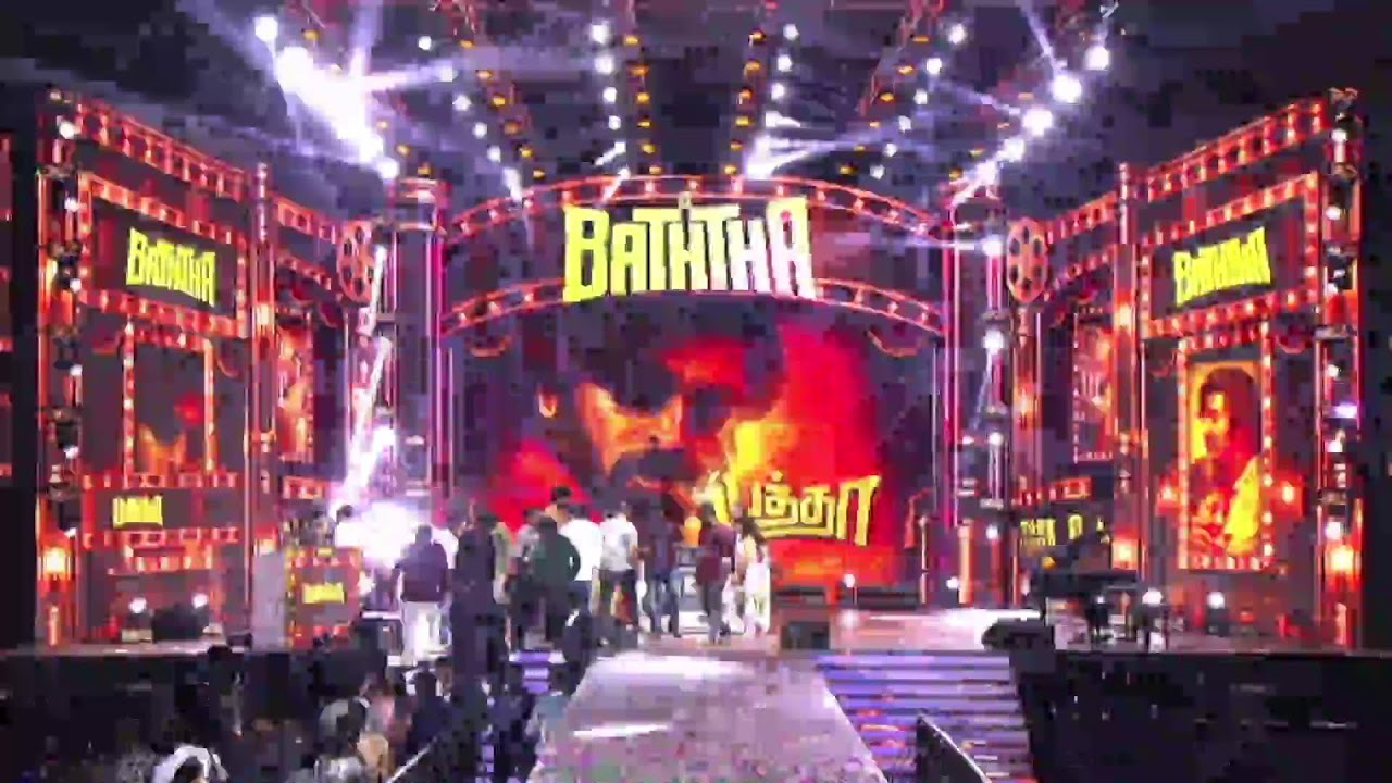 Baththa Audio Launch - Live | Vijay Sethupathi | Atlee | Sai Abhyankkar |  Balaji Tharaneetharan