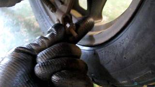 レッツ２の後ろブレーキ調整のやり方