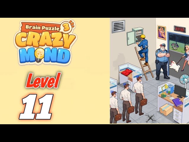 Brain Puzzle:3 Crazy Mind Level 10 Solution Walkthrough - YouTube