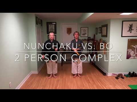 Nunchaku Vs. Bo - 2 Person Complex