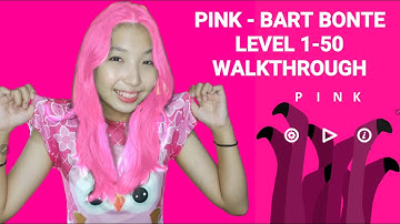Bart Bonte Pink Game Level 1-50 Walkthrough