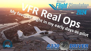 VFR as real as it gets? COWS DA40XLS + SayIntentionsAI | Düsseldorf - Dinslaken | Real Airline Pilot
