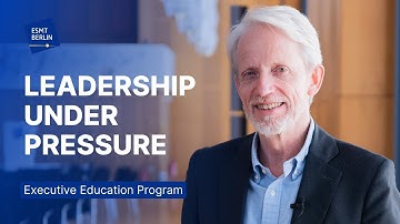 Lead like a pilot – practice leadership under pressure | ESMT Berlin