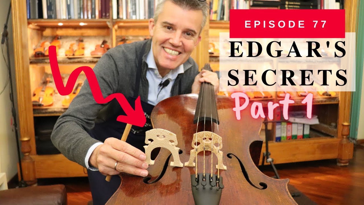 Эпизод 77: Виолончель до и после настройки звука — ЧАСТЬ 1