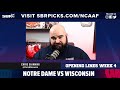 College Football Opening Lines 🏈 | Notre Dame vs. Wisconsin Week 4 Early Odds And Preview