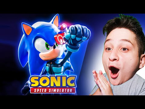 რობოტი სონიკი Sonic Speed Simulator roblox ubralod noobi