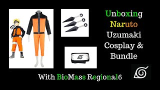 Unboxing Naruto Uzumaki Cosplay Suit & Bundle