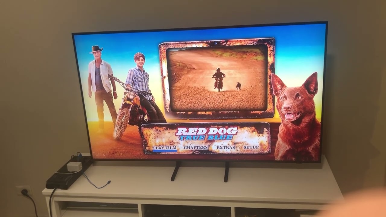 Red Dog: True Blue (2016) DVD Menu
