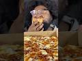 #pizzalover #pizzamukbang #dominospizza #eatingasmr #mukbang