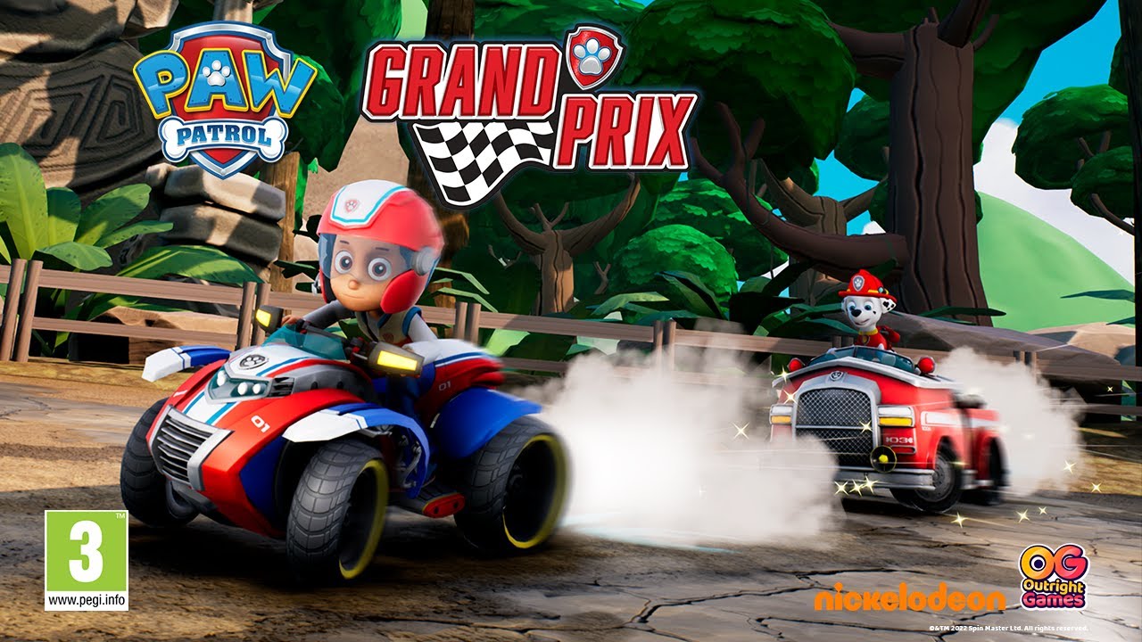 Jeu Switch Paw Patrol La Pat'patrouille Grand Prix - BANDAI