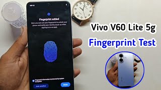 Vivo V60 Lite 5G Fingerprint Test How To Enable Lock , Fingerprint In Vivo V60 Lite 5G