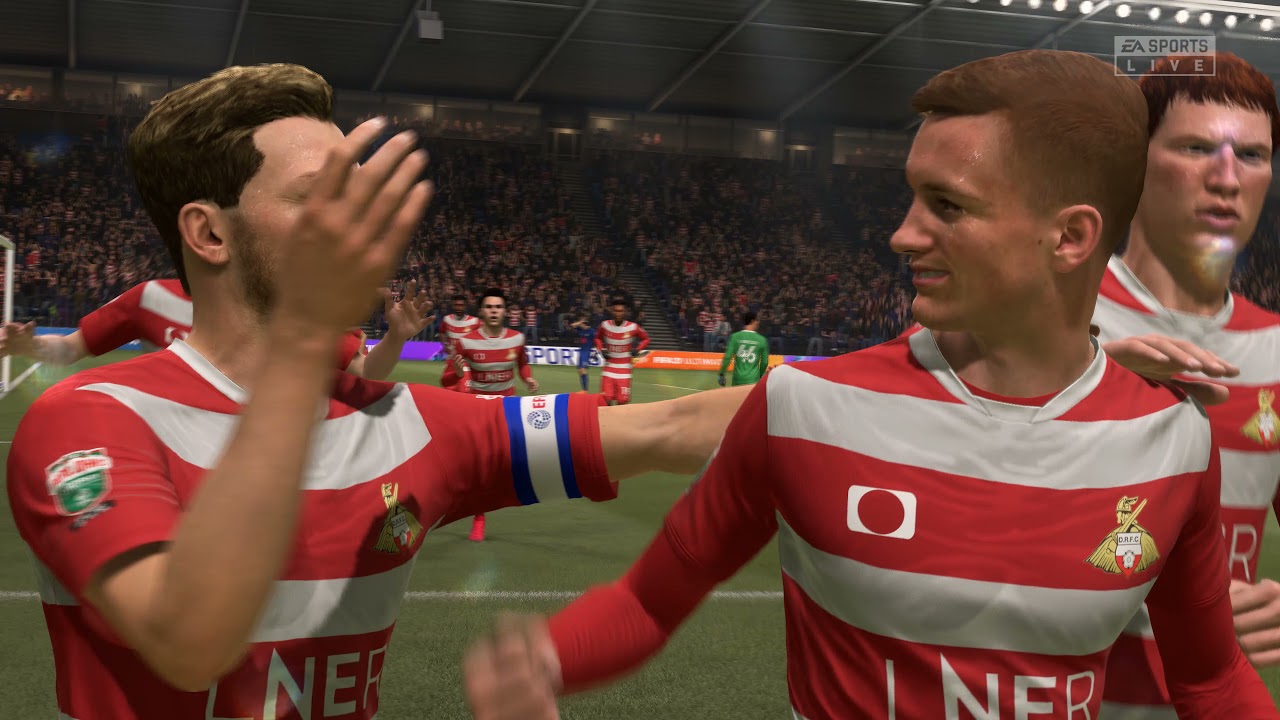 Doncaster Rovers FC - Harrogate Town | Papa John's Trophy | 2020/21 |Career mode - Manager 2|FIFA 21