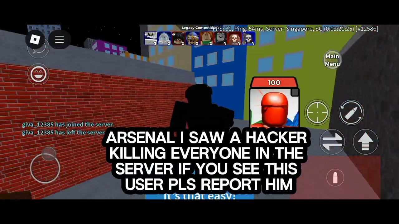 If You Saw This User Pls Report Him Hes A Hacker On Arsenal Fyp Maxresdefault 