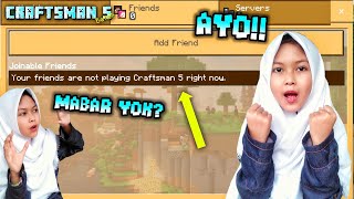 Craftsman 5 Crafting : Cara Bagaimana Mabar Multiplayer Main Mabar Jarak Dekat Di Craftsman 5