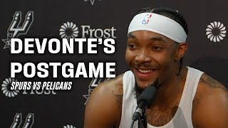 Devonte' Graham Postgame Press Conference vs New Orleans Pelicans | 4.5.2024