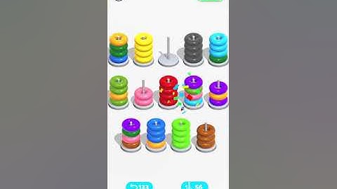 Color Hoop Stack - level 393