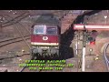 European railways in the 1990s halberstadt  germany db on 27th march 1996