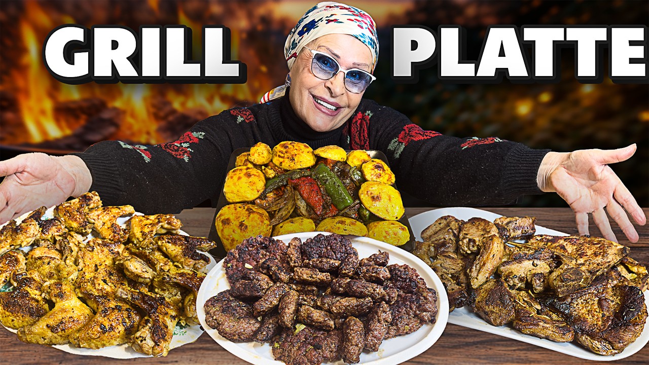 Mama‘s originale XXXL GRILLPLATTE wie im BALKAN