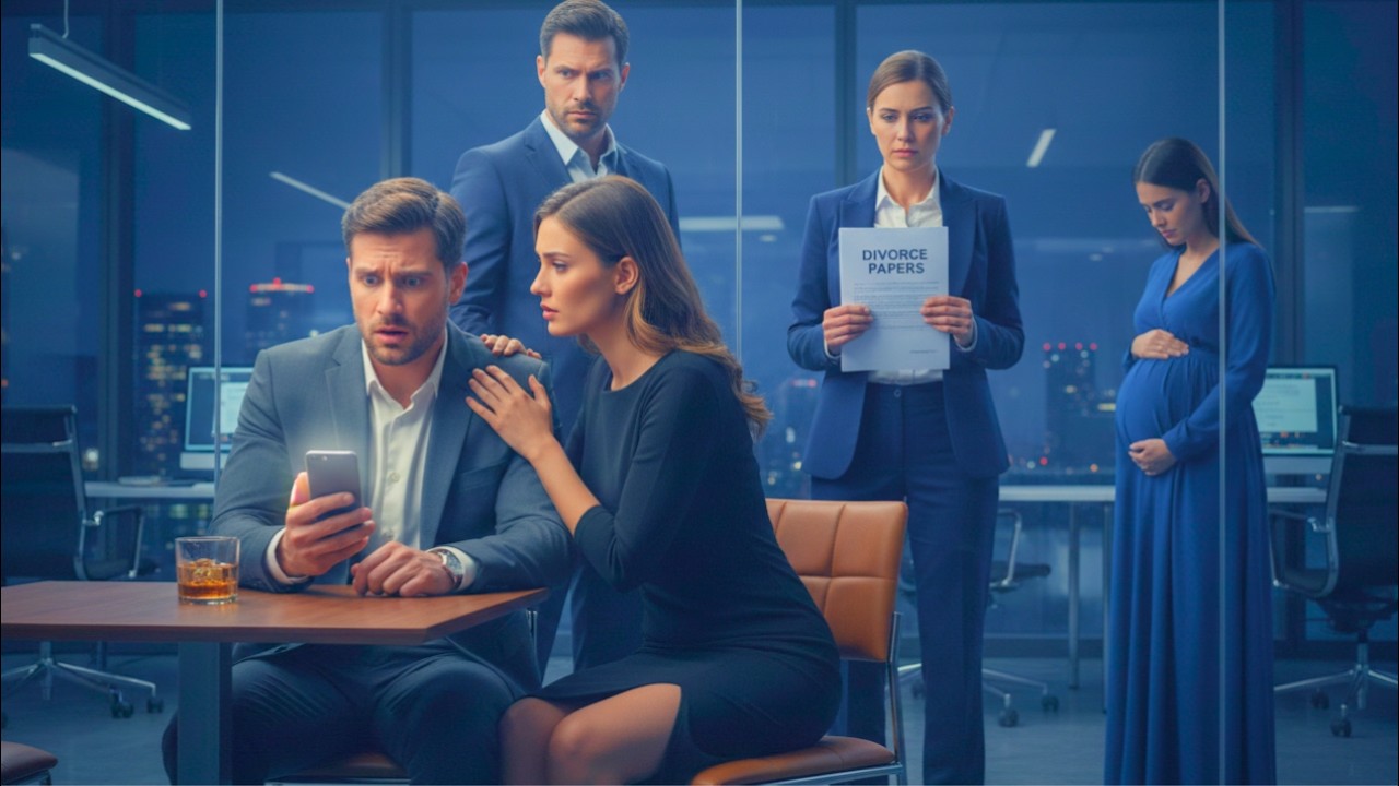 He Never Expected Divorce Papers From His Pregnant Wife to Arrive While He Was With His Mistress...