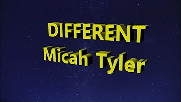 Different - Micah Tyler - with lyrics