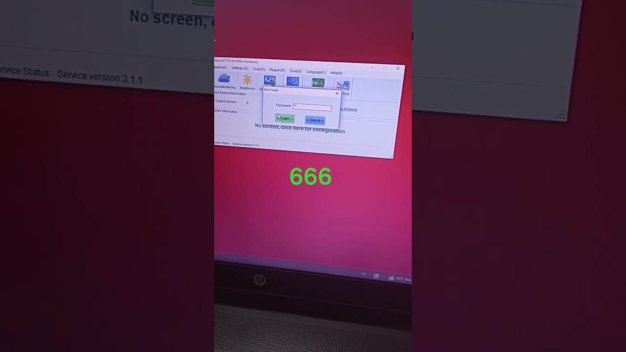how to access to novaLCT  User 🔑:666