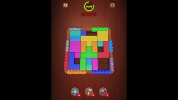 Wood Block Jam Levels 121-122-123-124-125-126-127-128-129-130