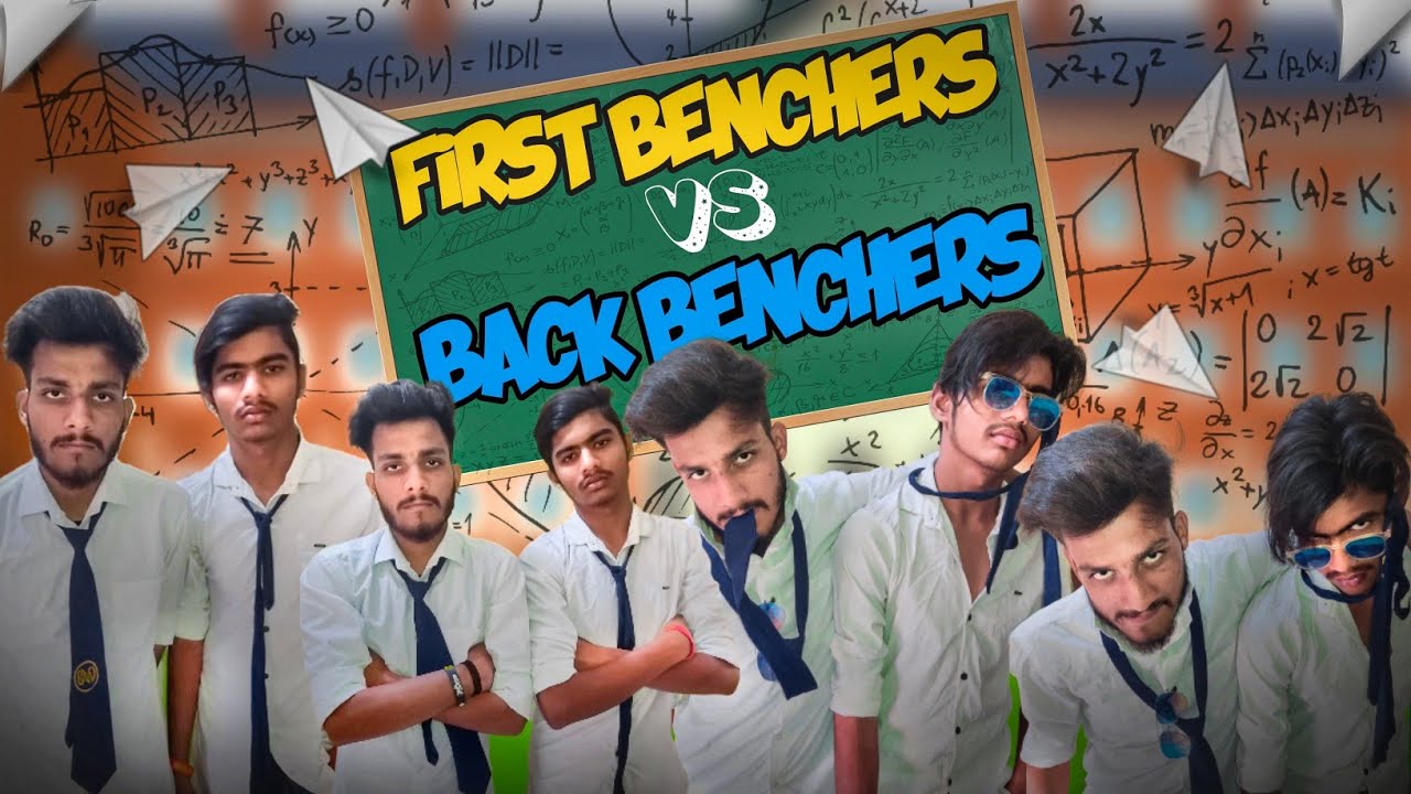 First Benchers vs Back Benchers | Comedy videos 2023 | School life ...