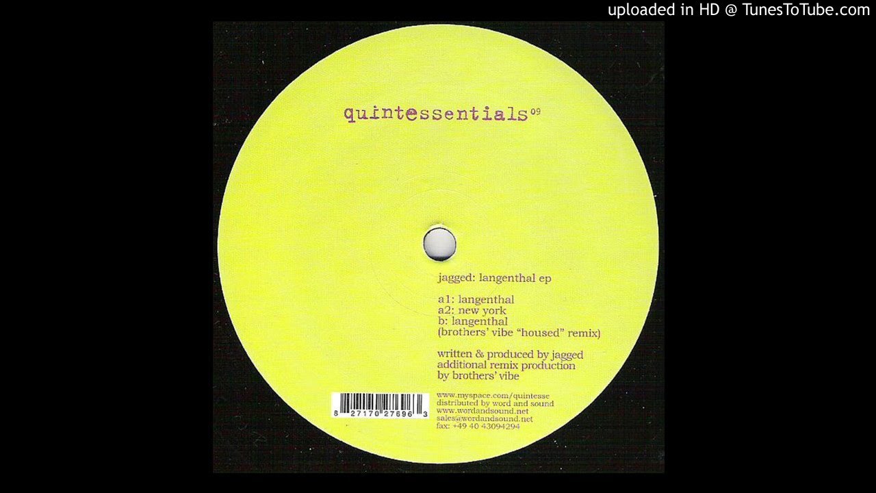 Jagged - Langenthal (Brothers Vibe Housed Remix)