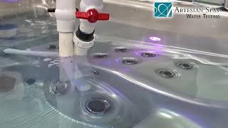 Artesian Hot Tub Water Test