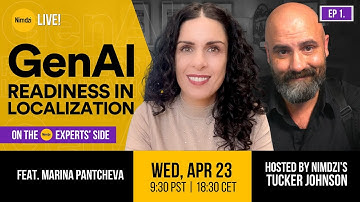 GenAI Readiness in Localization feat. Marina Pantcheva